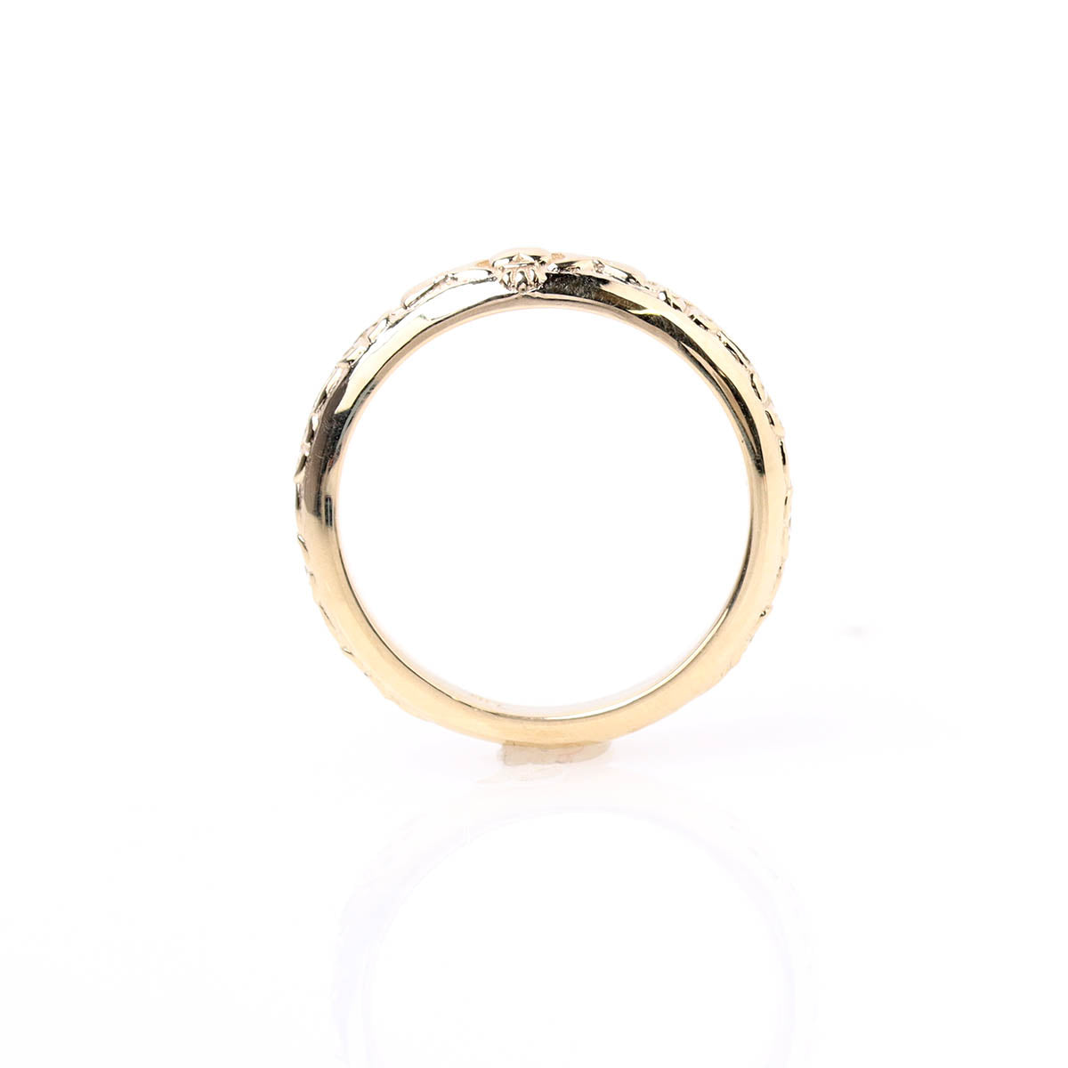 Womens Claddagh Ring #3762Y14-1 - Wedding Bands for Him