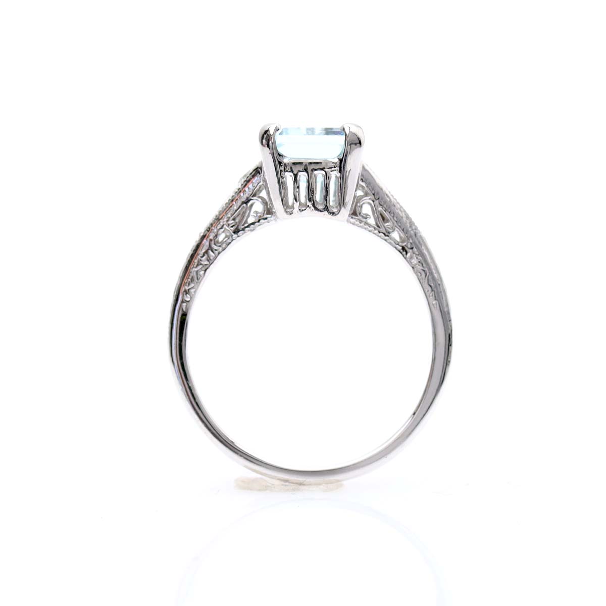 The Lois Art Déco Reproduction Engagement Ring #1106A