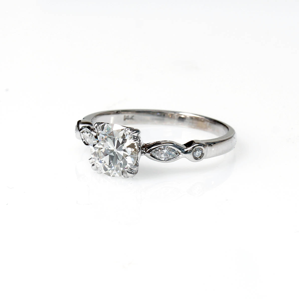 Replica Art Deco Engagement Ring #1305-13 Default Title