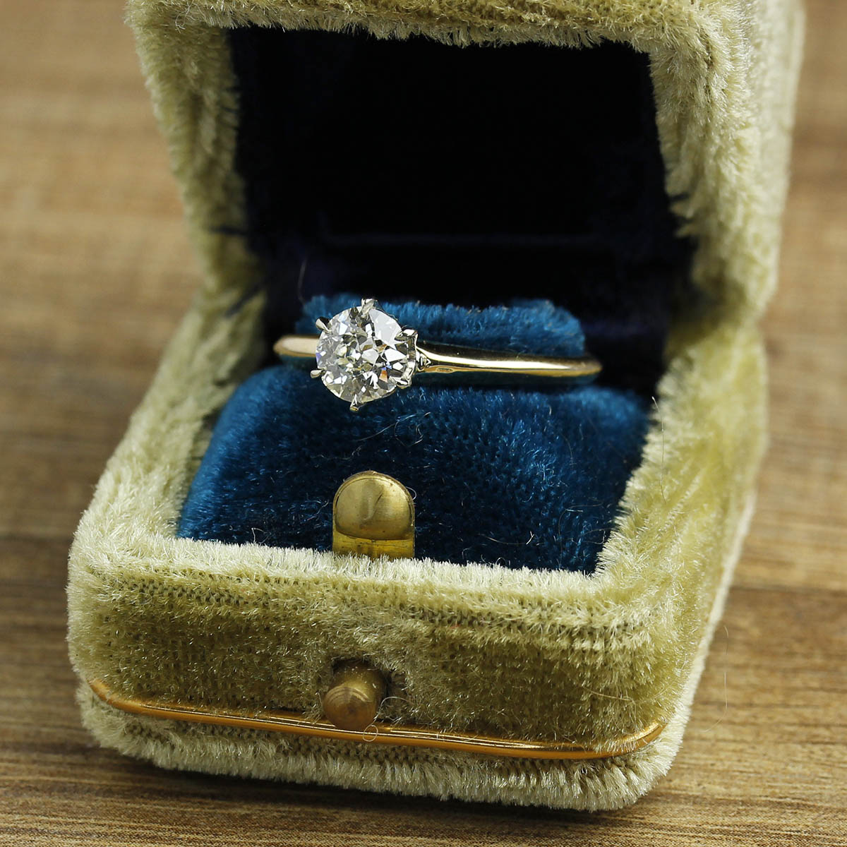 Replica Art Deco Engagement Ring #3055-8 Default Title