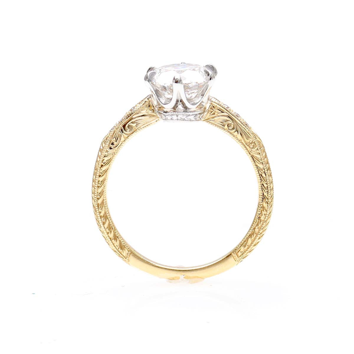 Edwardian Revival Engagement Ring #3346Y14-1