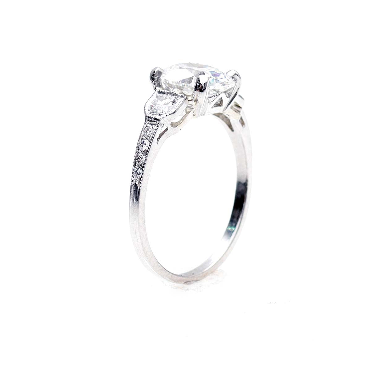 The Miriam Replica Art Deco Engagement Ring #3657-1