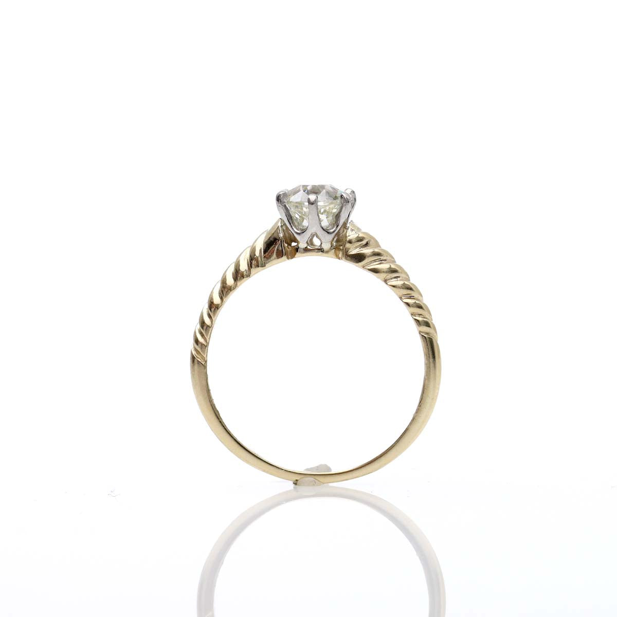 Replica Art Deco Engagement Ring #3480-1