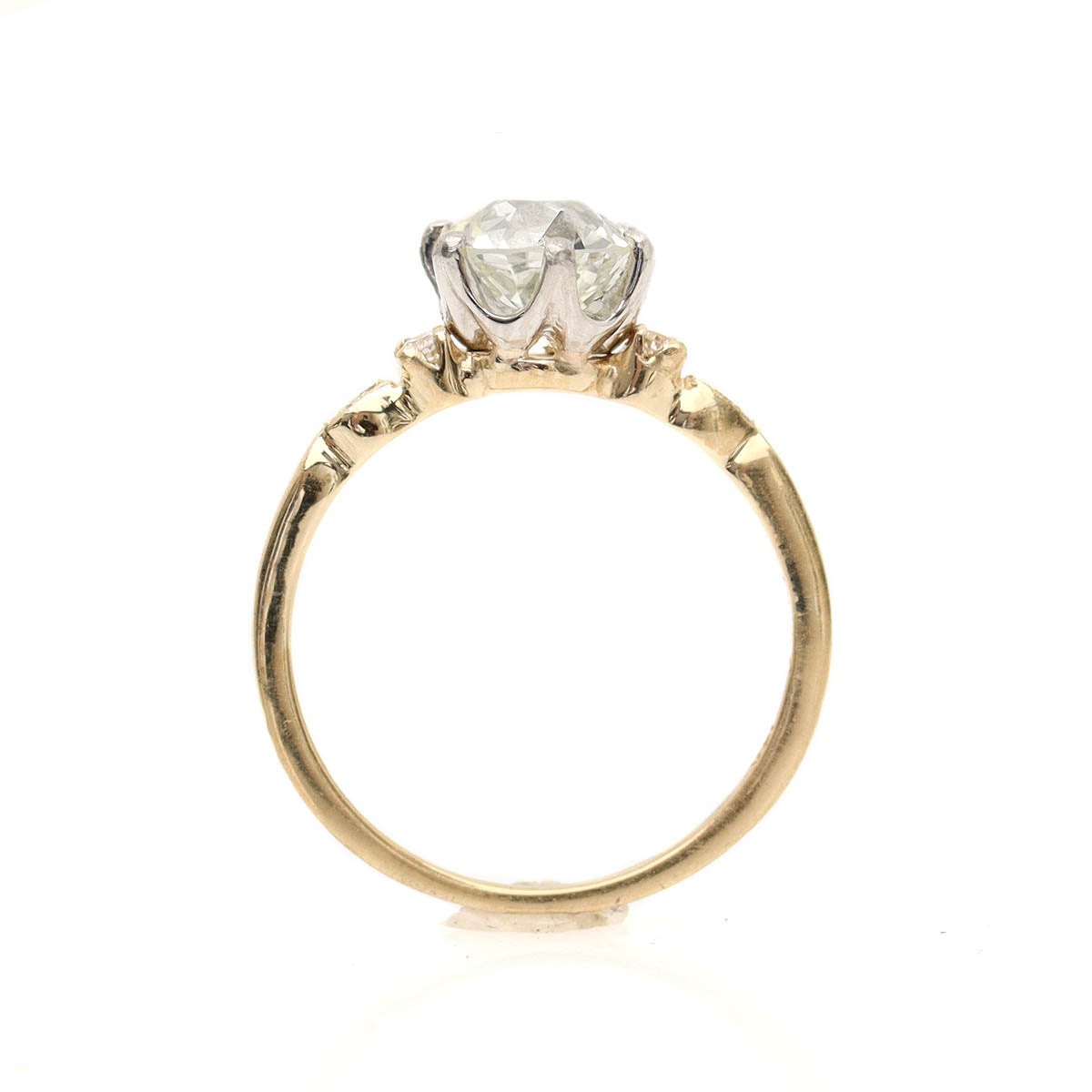 The Cordelia Replica Art Deco Engagement Ring #3510-1 Default Title