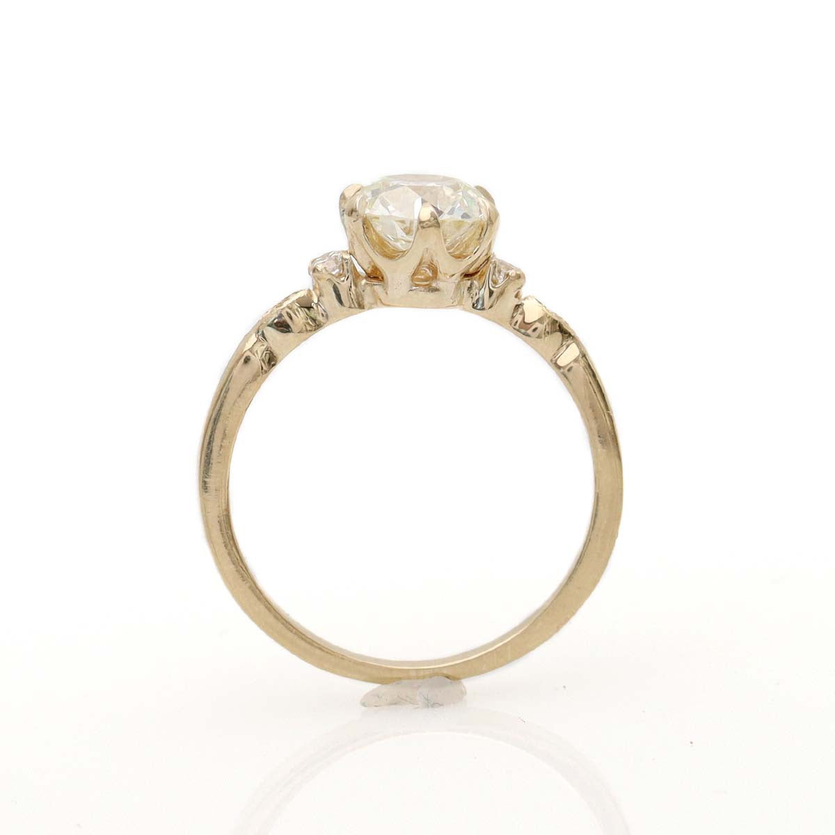 The Cordelia Replica Edwardian Engagement Ring #3510-2 Default Title