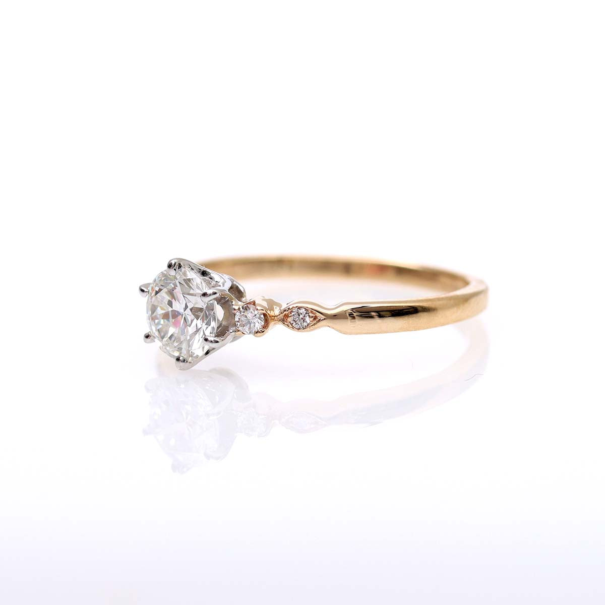 The Cordelia Replica Art Deco Engagement Ring #3510-3 Default Title