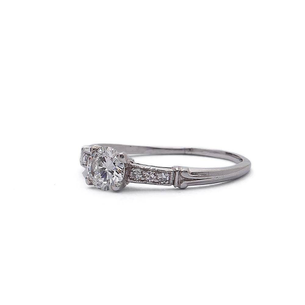 Vintage Diamond Engagement Ring #3R097-06B Default Title