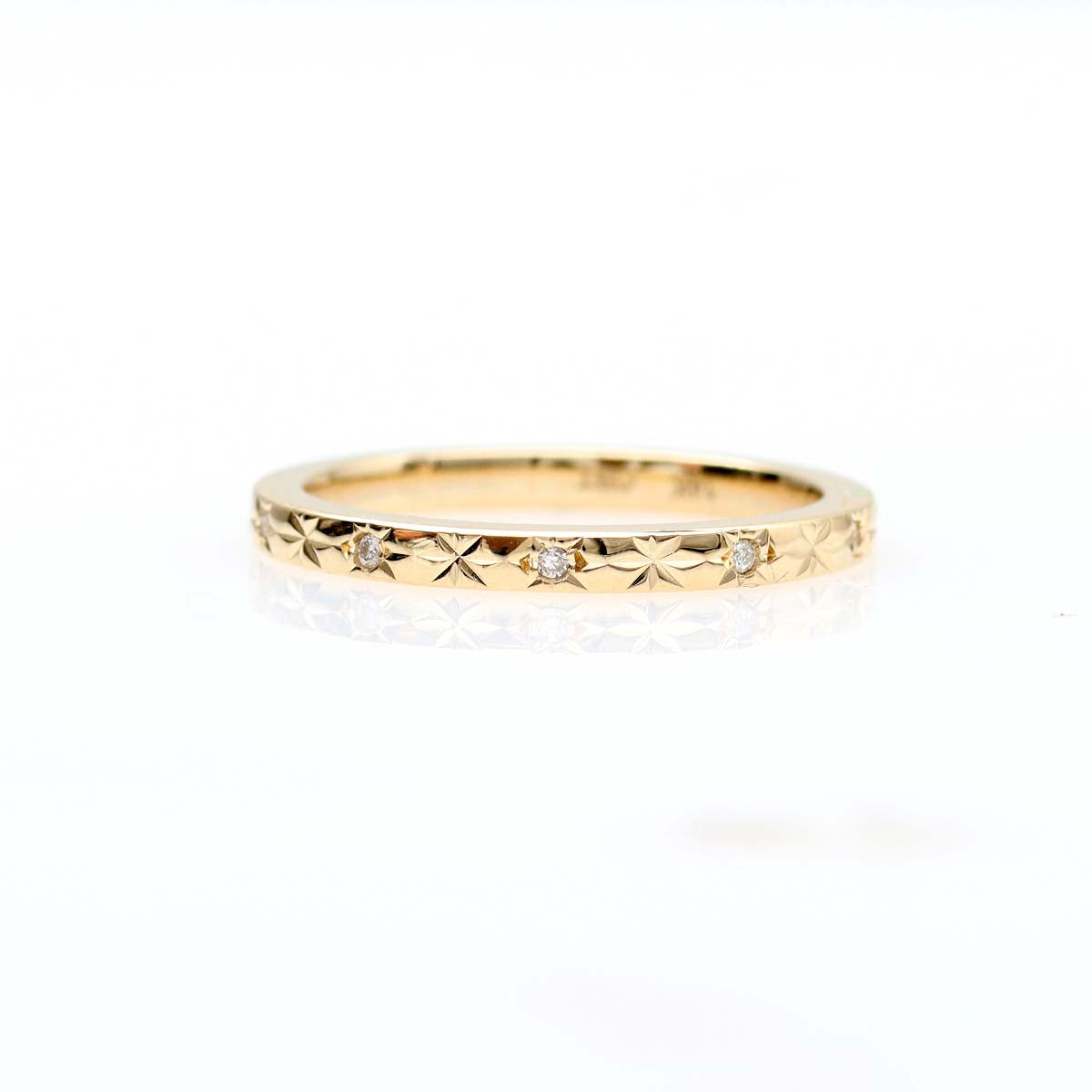 The Ada Vintage Inspired Wedding Band #L3640