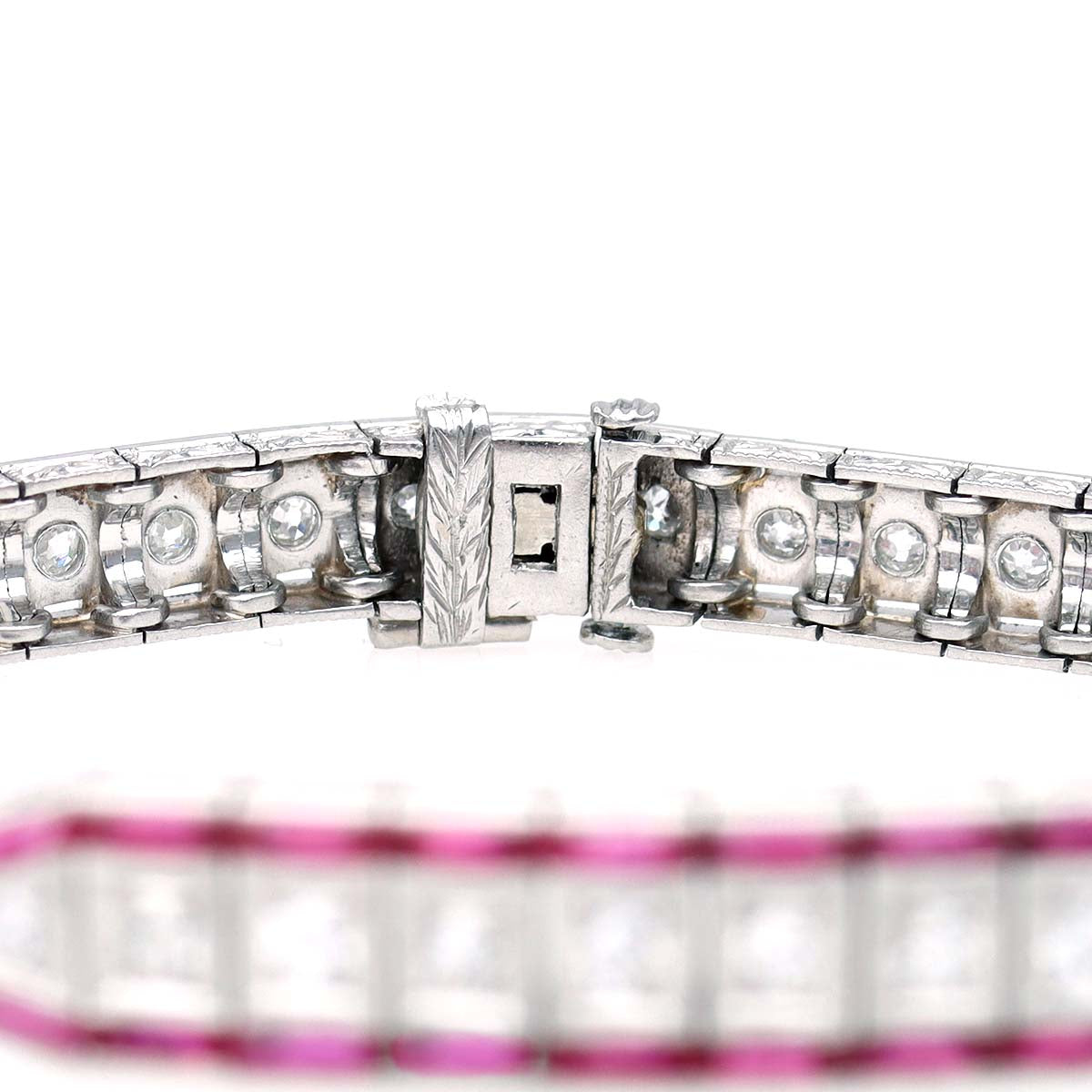 Art Deco Diamond Line Bracelet #VB220517