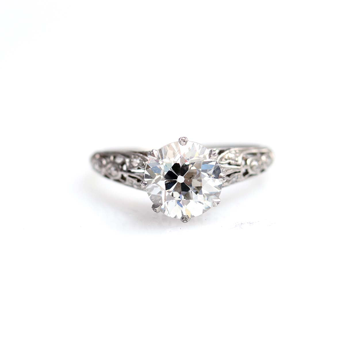 Early Art Deco Engagement Ring #VR210816-2