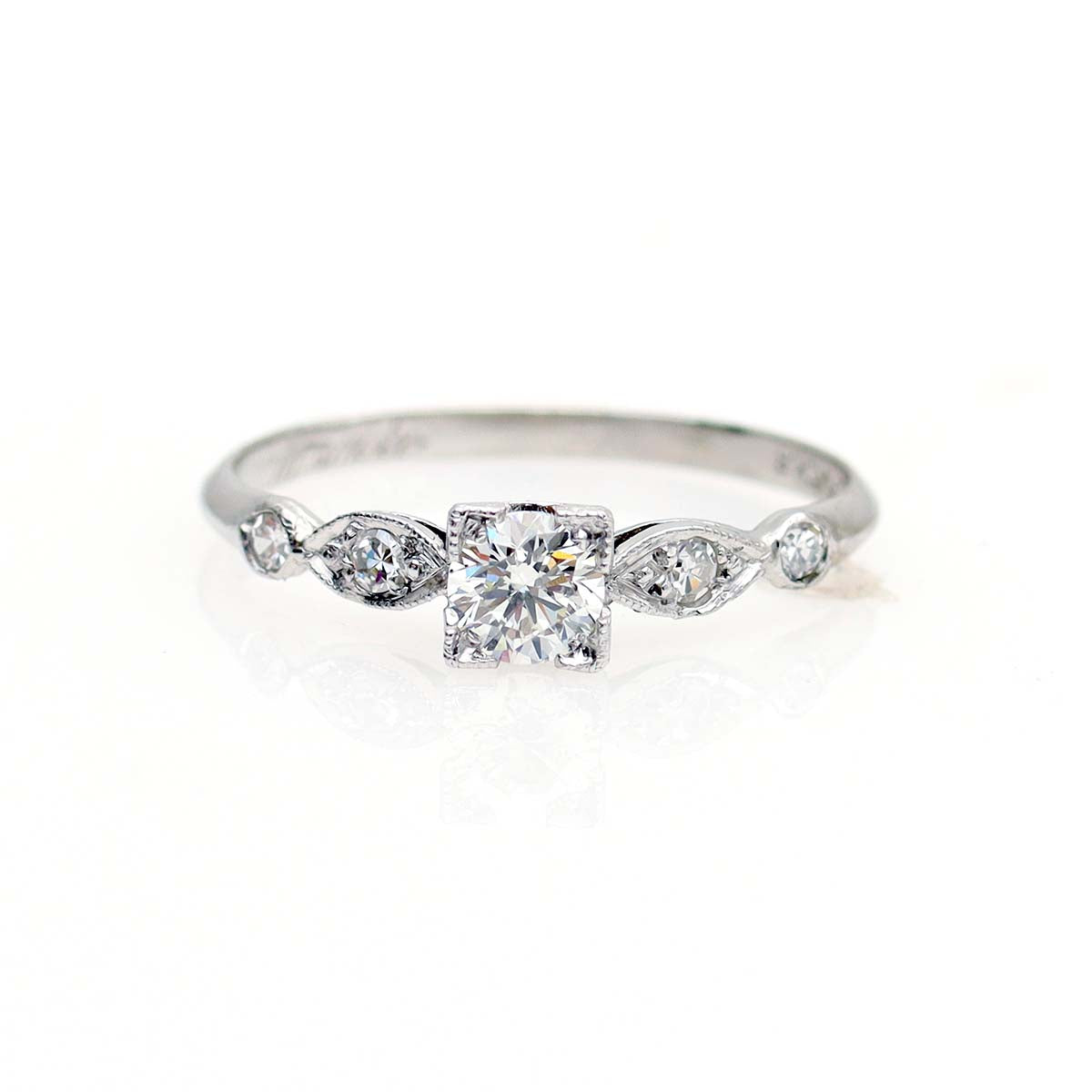 Vintage 1930s Engagement Ring #VR220714-6