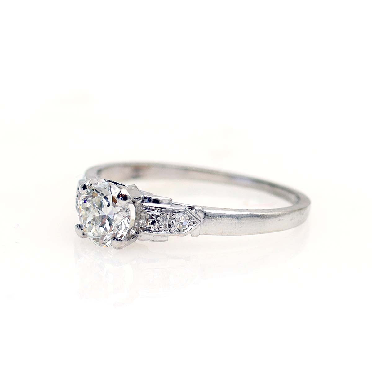 Art Deco Engagement Ring #VR220715-1
