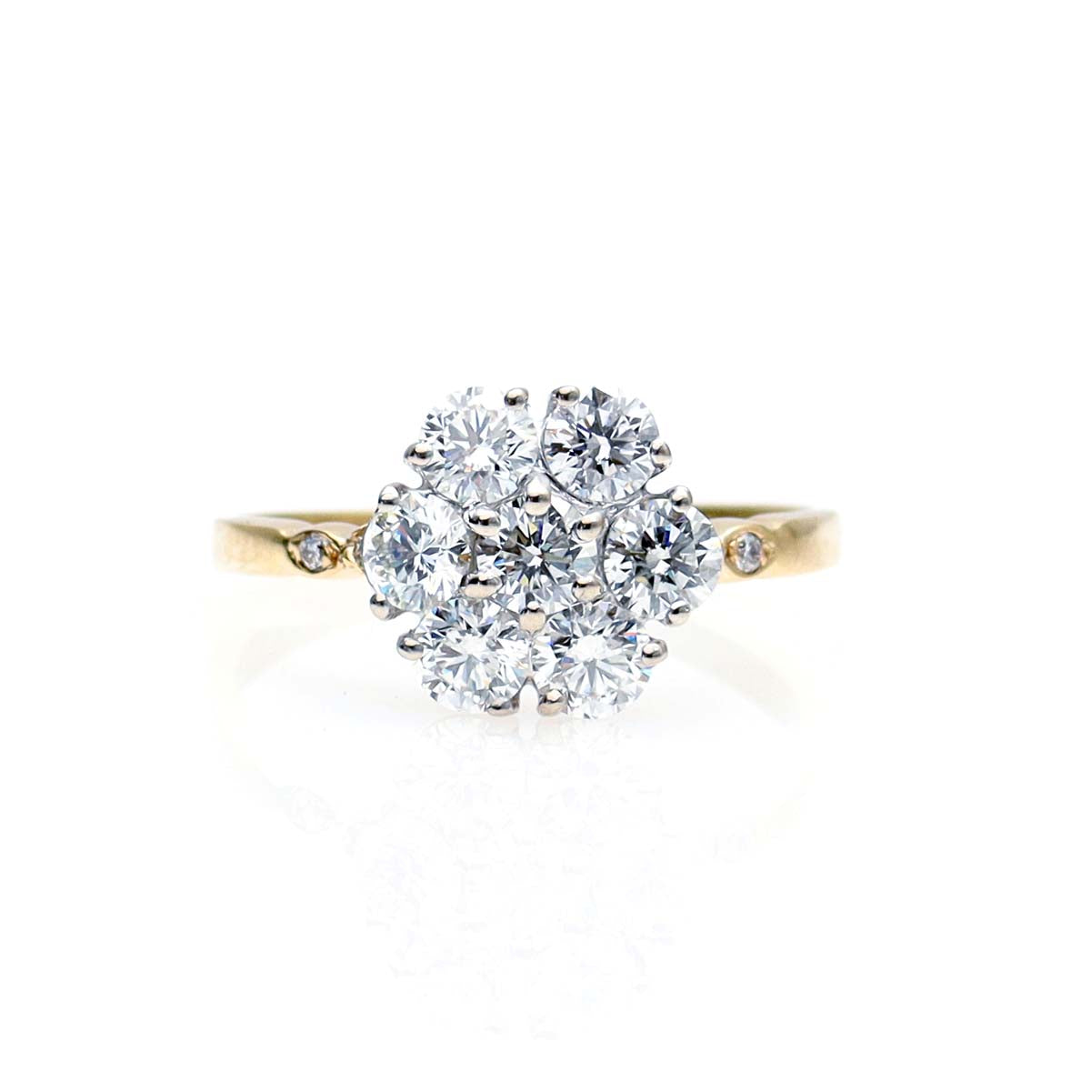 The Daisy Diamond Cluster Ring #3617-1