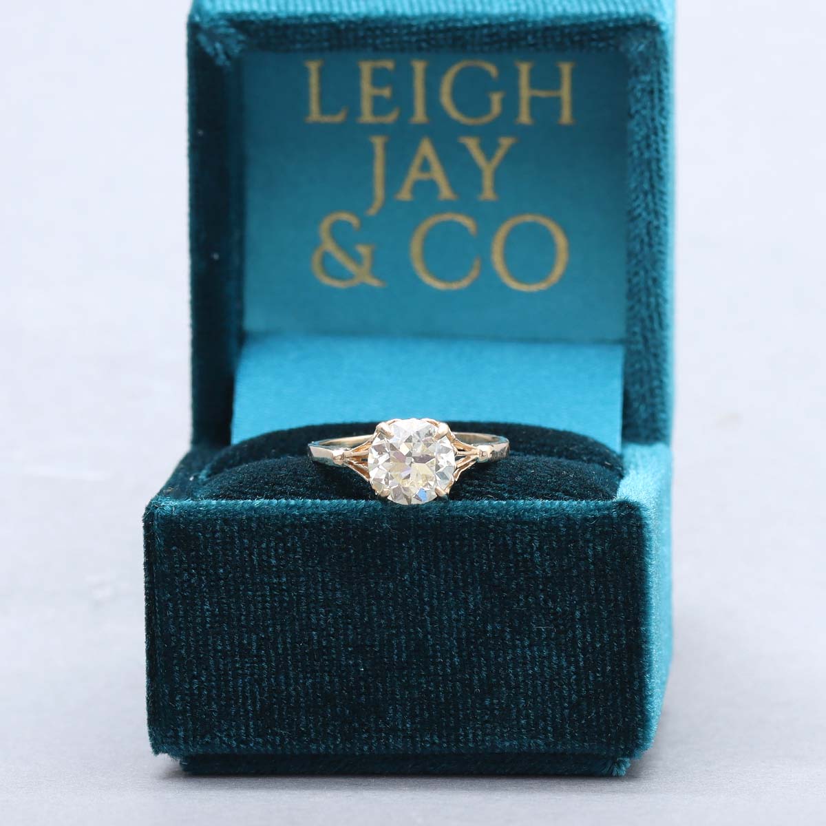 The Jane Retro Engagement Ring #3652-2