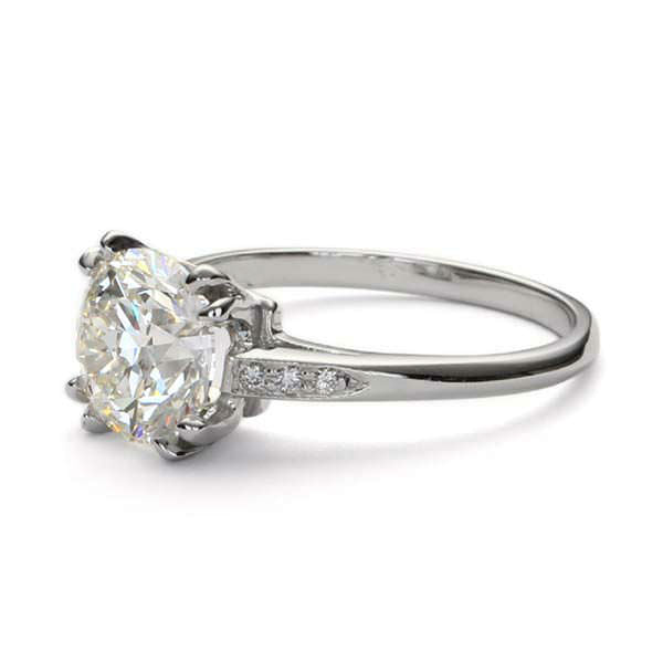 Replica 1930s engagement ring setting #L3104