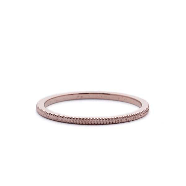 Narrow grooved wedding band #LE4032-R14