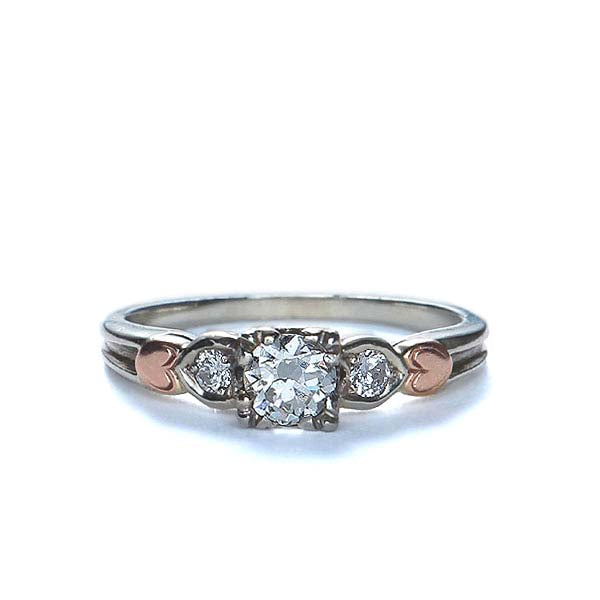 Circa 1940s engagement ring #R328-08A Default Title