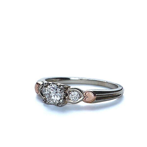 Circa 1940s engagement ring #R328-08A Default Title