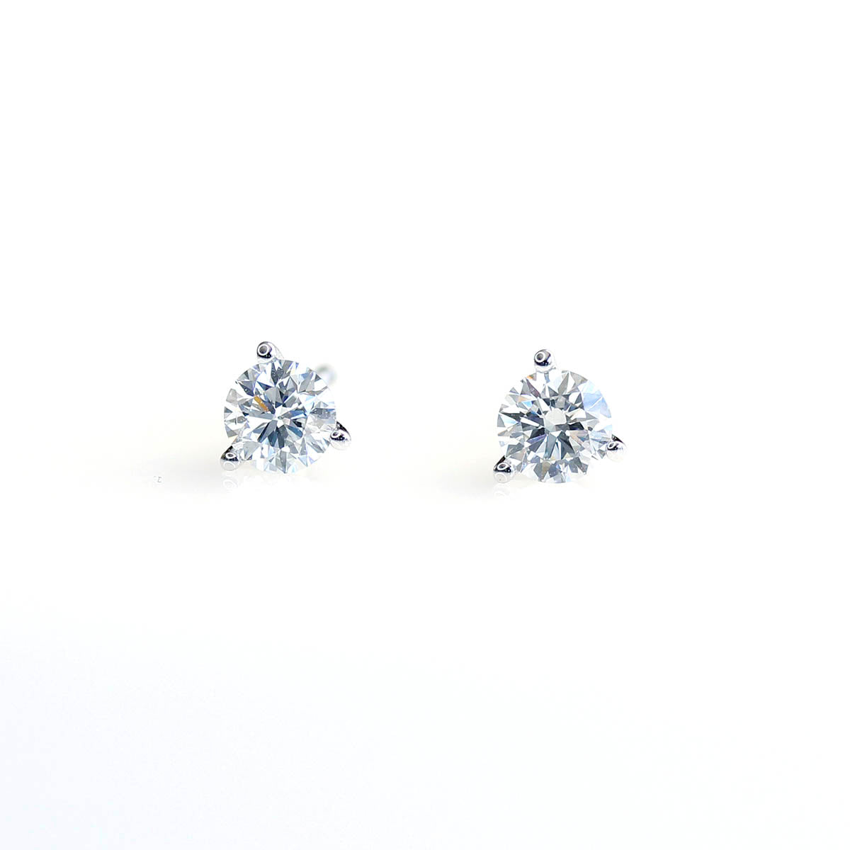 Lab-Grown Diamond Stud Earrings 1.20 carats total weight #STUDS-LG-1.20-1