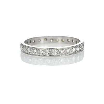 Contemporary vintage eternity band #VR0121-05 - Leigh Jay & Co