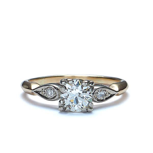 Circa 1940s Diamond Engagement Ring #VR141104-05