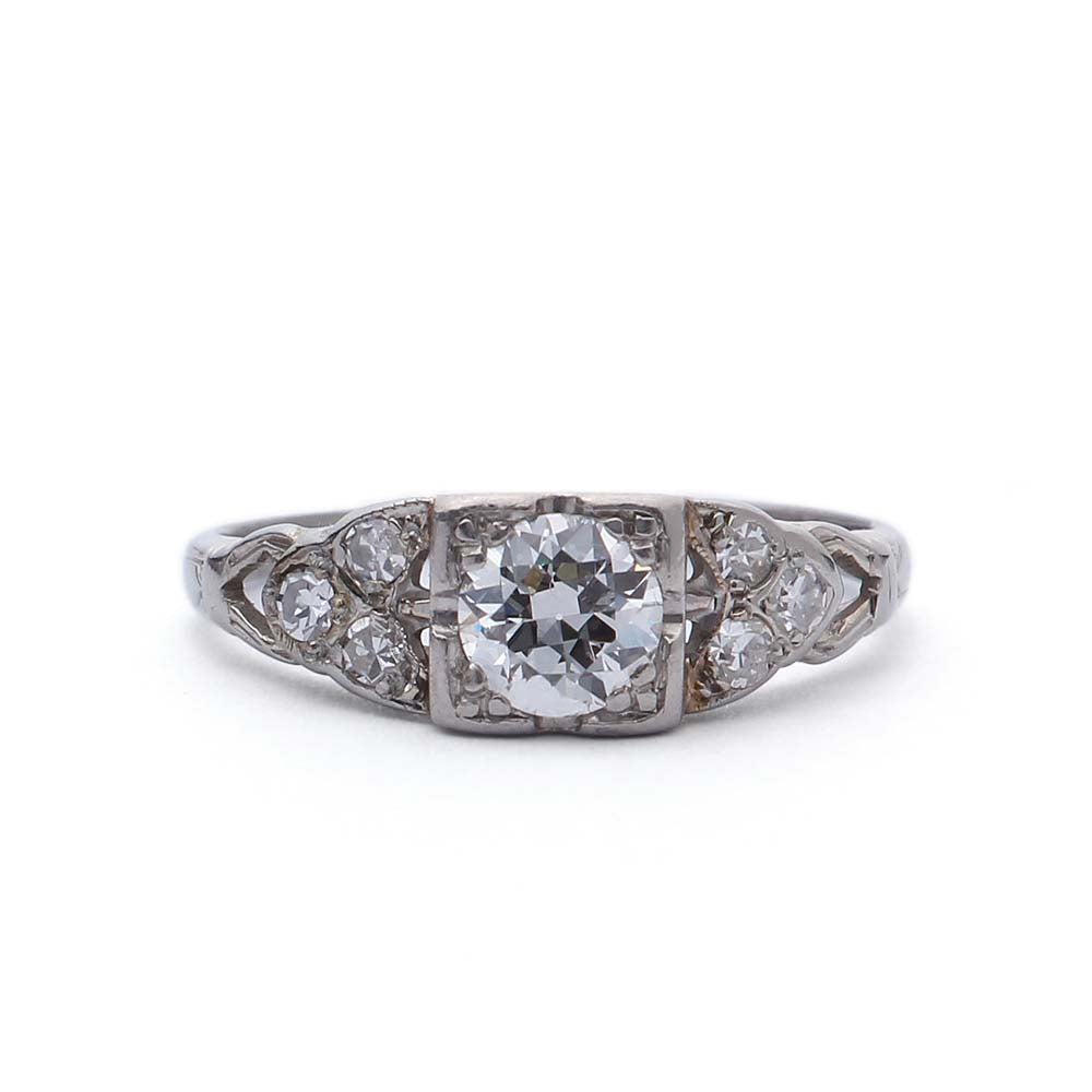 Circa 1930s Engagement Ring #VR180424-1