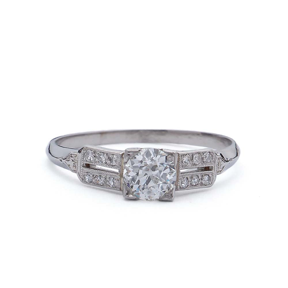 1930s Engagement Ring #VR180816-7 - Leigh Jay & Co