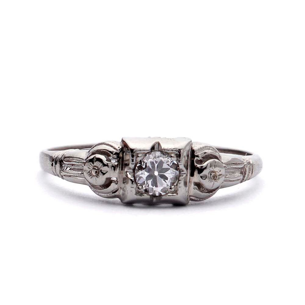 Circa 1930s Engagement Ring #VR180921-1 - Leigh Jay & Co.