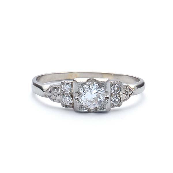 Circa 1930s Engagement ring #VR190214-1 - Leigh Jay & Co.