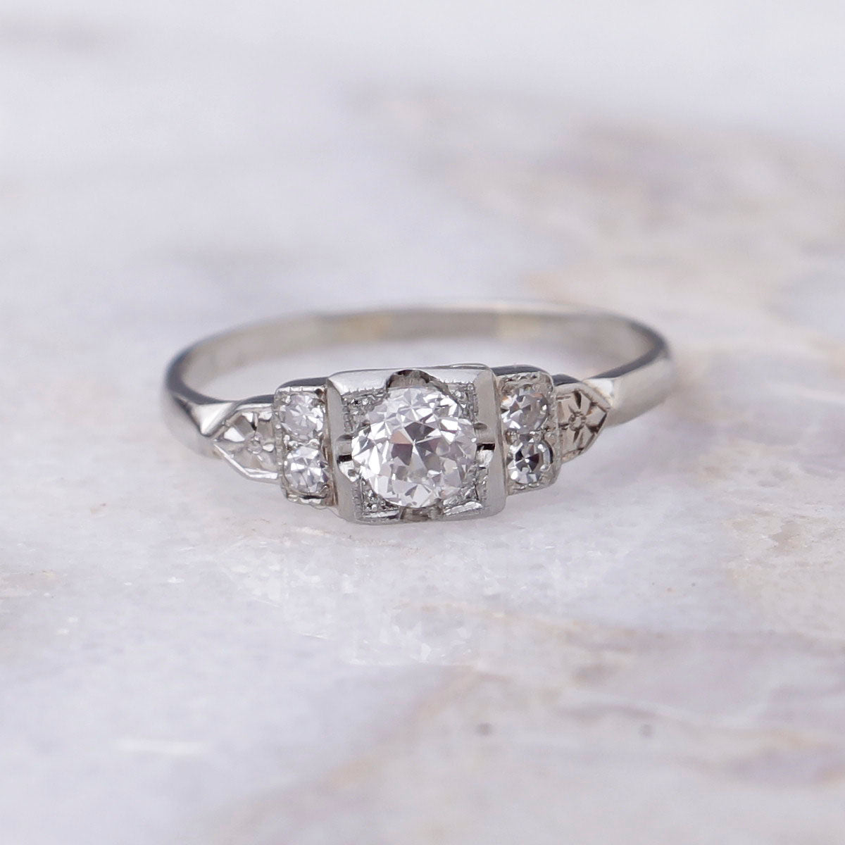 Circa 1930s Engagement ring #VR190214-1