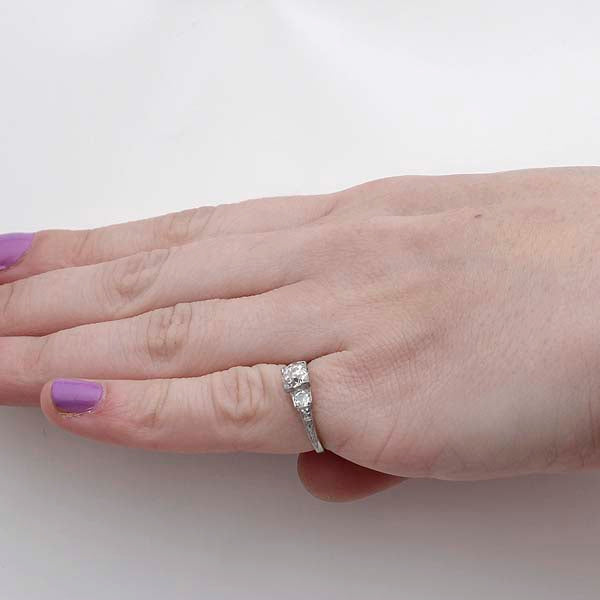 Art Deco Engagement Ring #VR190221-1 Default Title
