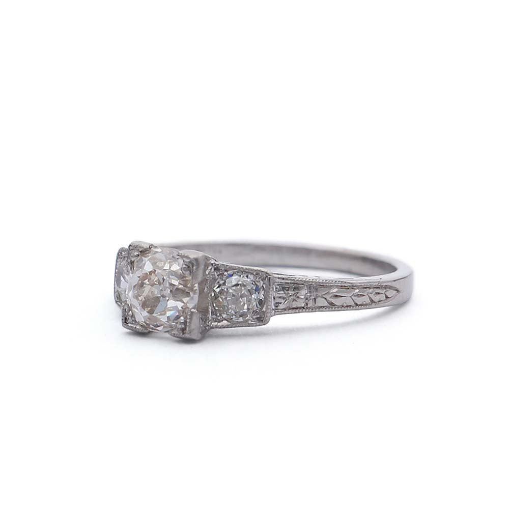Art Deco Engagement Ring #VR190221-1 Default Title
