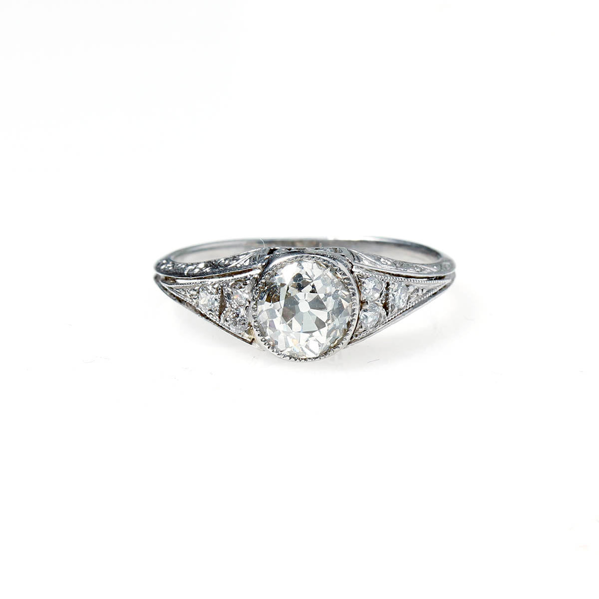 Art Deco Engagement Ring #VR191122