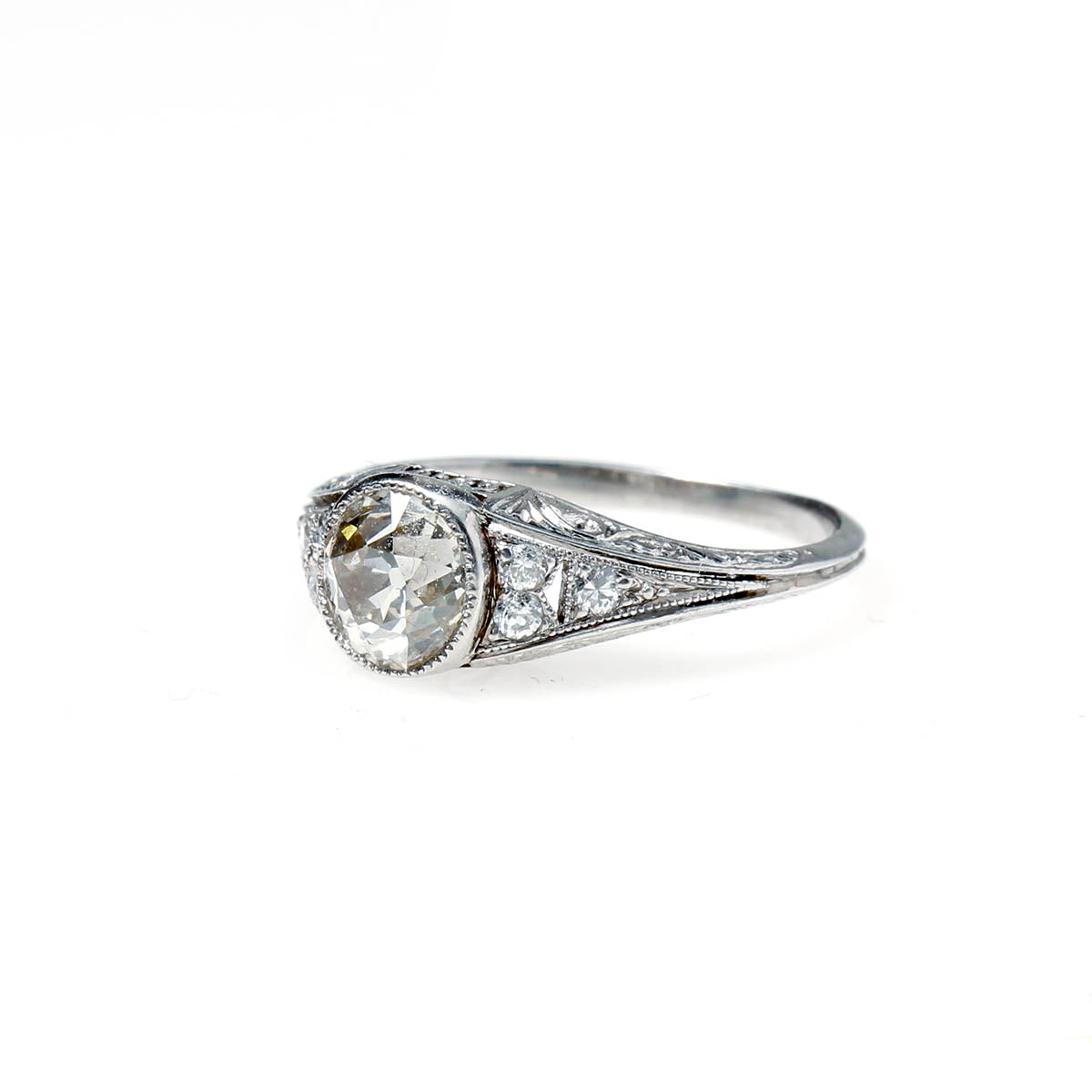 Art Deco Engagement Ring #VR191122 Default Title