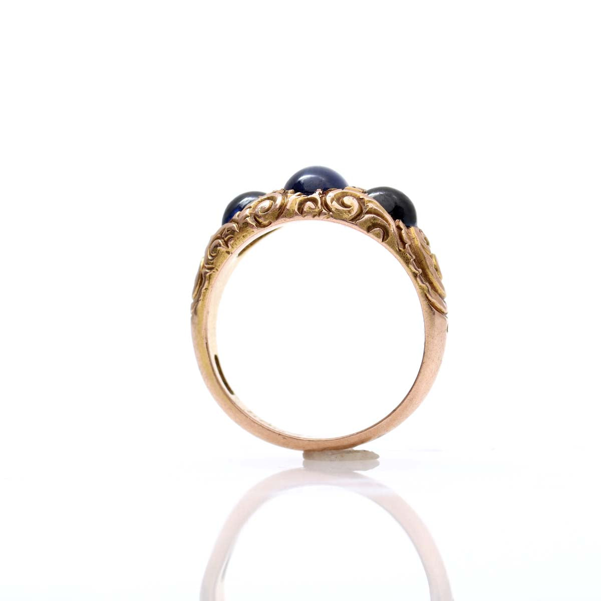 Victorian Three Stone Ring #VR220311 Default Title