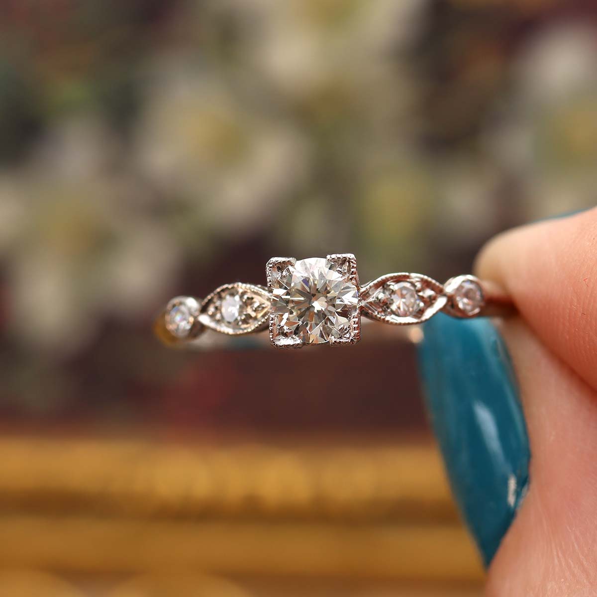 Vintage 1930s Engagement Ring #VR220714-6 Default Title