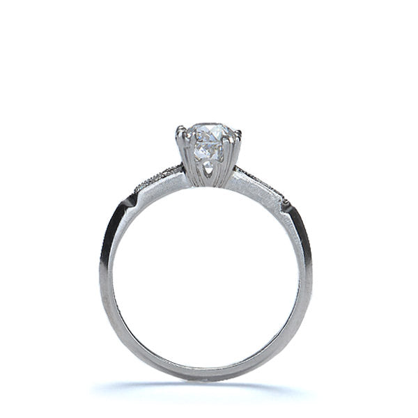 Art Deco Diamond Engagement Ring #VR573-03 Default Title