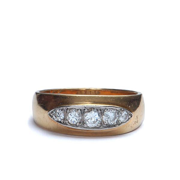 Vintage Diamond Ring. #VWB-36