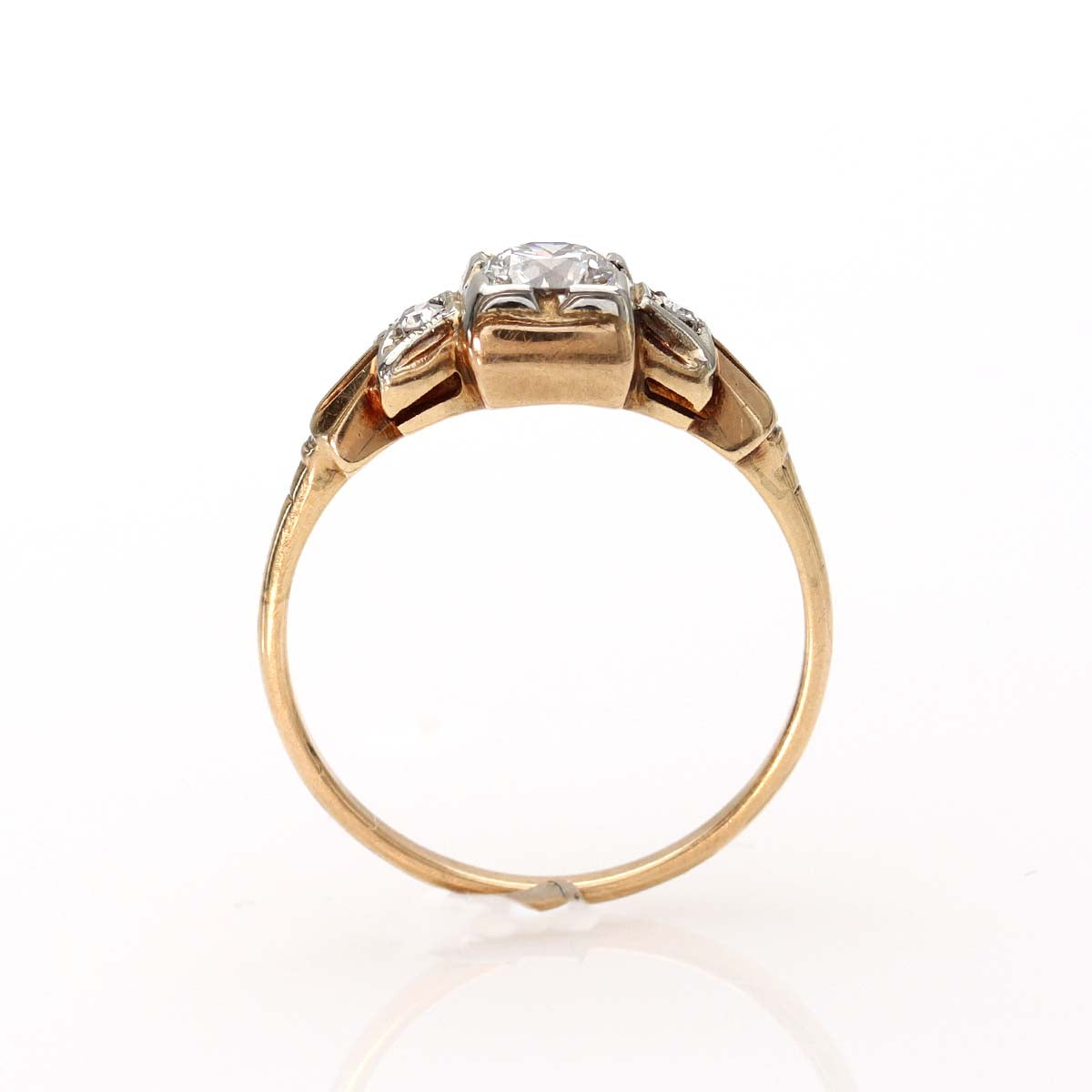 Circa 1940s Engagement Ring #VR160311-06