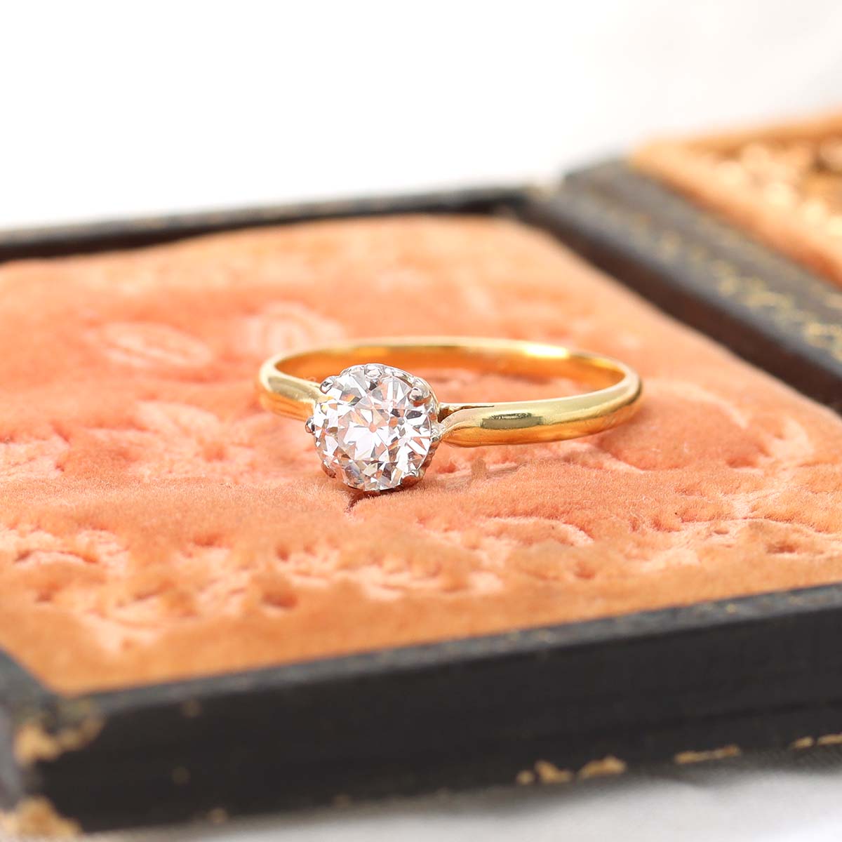 The Josephine Edwardian Engagement ring #VR220204 Default Title